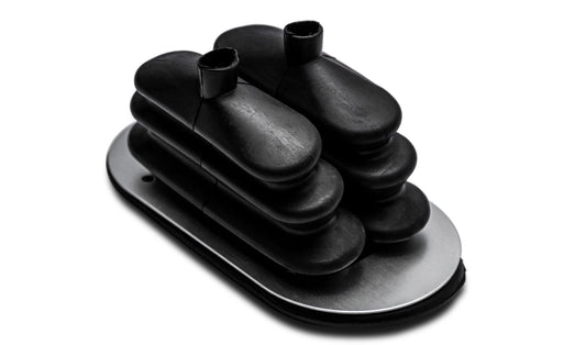 Twin Stick Transfer Case Shift Boot, 66-77 Ford Bronco