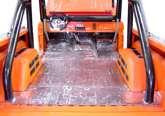 Half Cab/Front Floor Board Insulation Kit