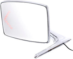 Driver Chrome Side Mirror w/LED Signal, 1968-77 Ford Bronco