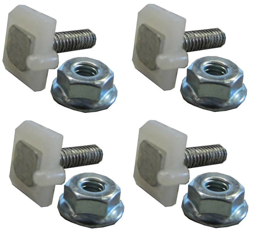 66-77 Ford Bronco Grill Chrome Threaded Clip