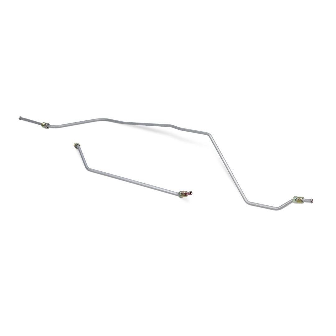 Dana 44 Front Inner Hard Brake Lines, Driver/Passenger, Mild Steel, 1972-75 Ford Bronco