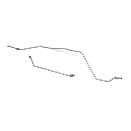 Dana 44 Front Inner Hard Brake Lines, Driver/Passenger, Mild Steel, 1972-75 Ford Bronco