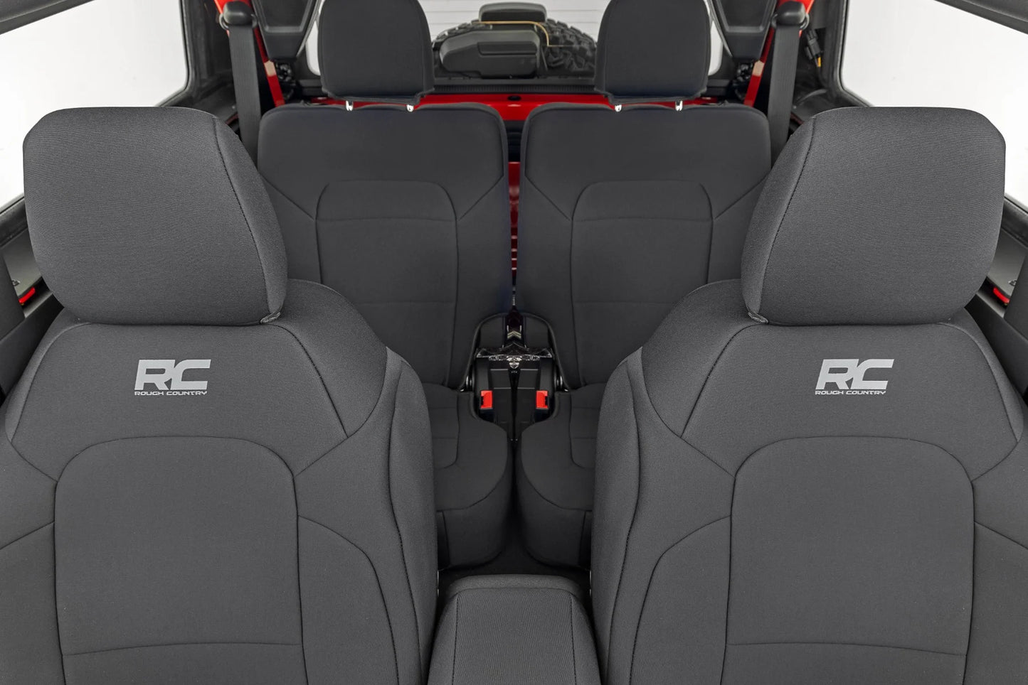 Seat Cover Kit, Front & Rear, 2 Door, 2021+ Ford Bronco