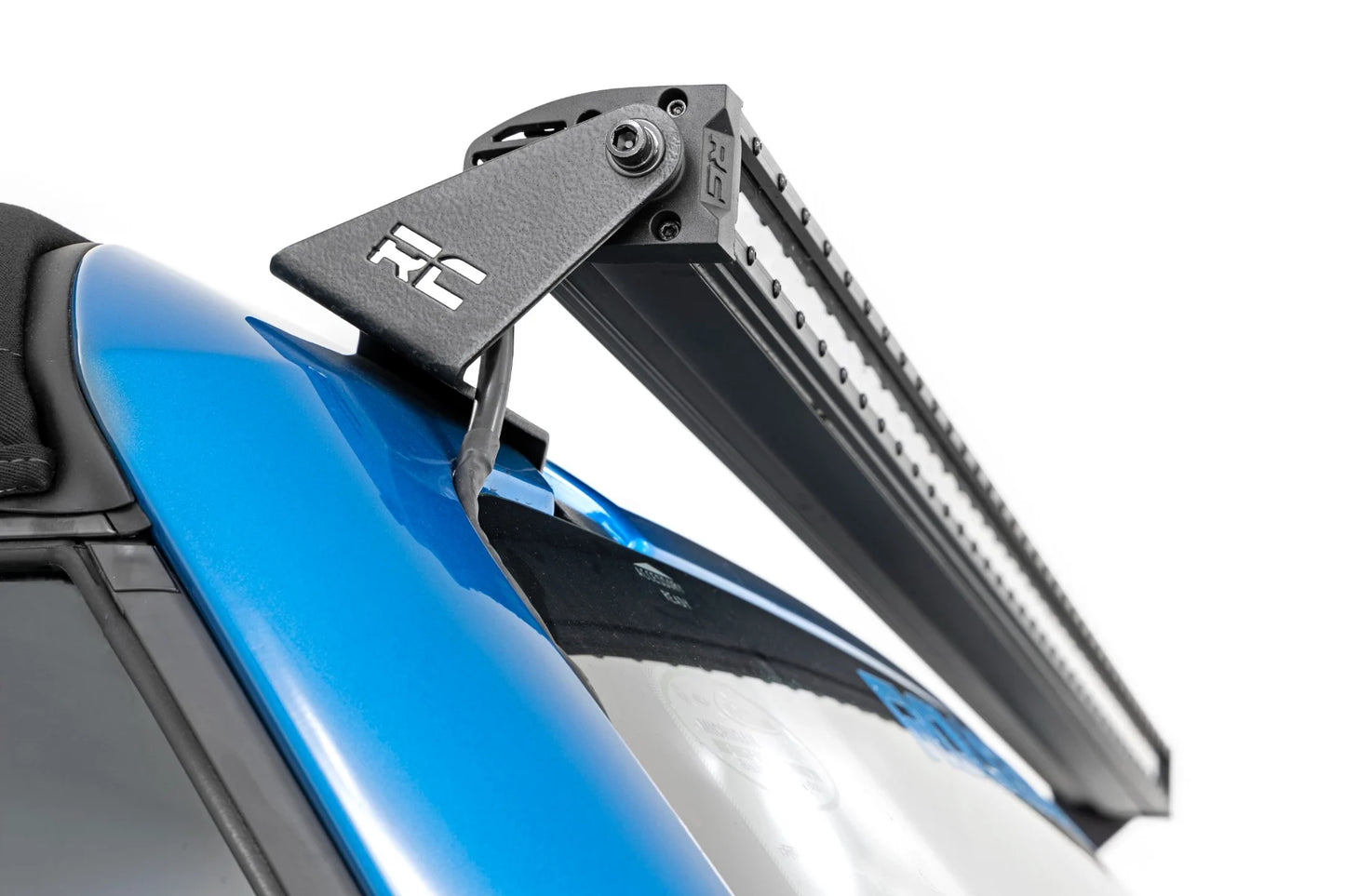 50" LED Light Kit, Upper Windshield, Spectrum Single Row, 2021+ Ford Bronco