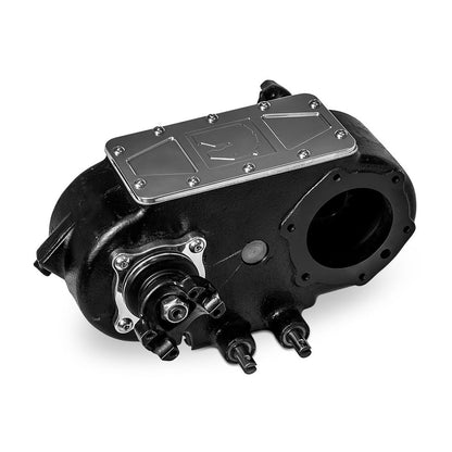 Polished Billet Aluminum Dress Up Kit for Dana 20 Transfer Case, 1966-77 Ford Bronco, BLEM AA