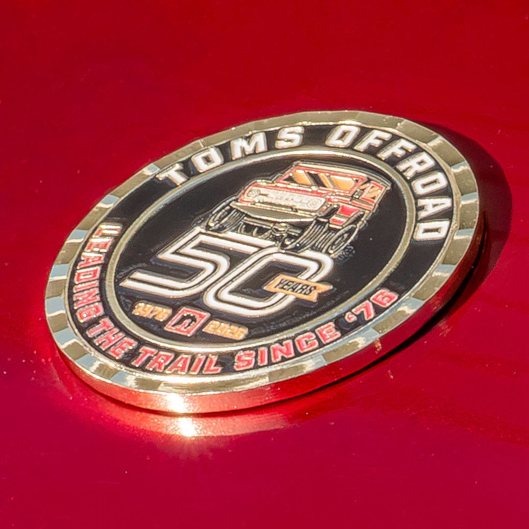 TOMS OFFROAD 50th Anniversary Commemorative Coin