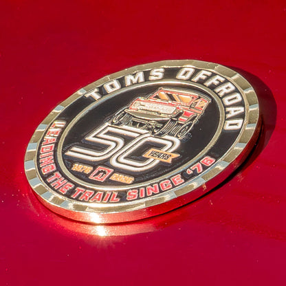 TOMS OFFROAD 50th Anniversary Commemorative Coin