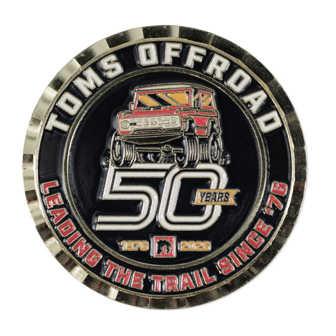 TOMS OFFROAD 50th Anniversary Commemorative Coin