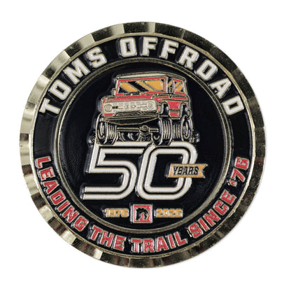 TOMS OFFROAD 50th Anniversary Commemorative Coin