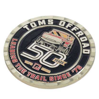 TOMS OFFROAD 50th Anniversary Commemorative Coin