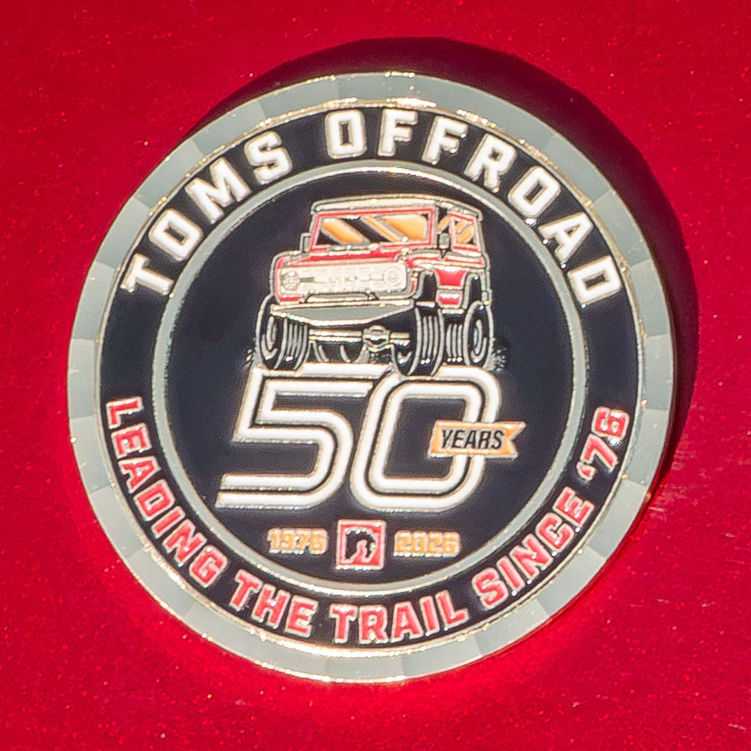 TOMS OFFROAD 50th Anniversary Commemorative Coin