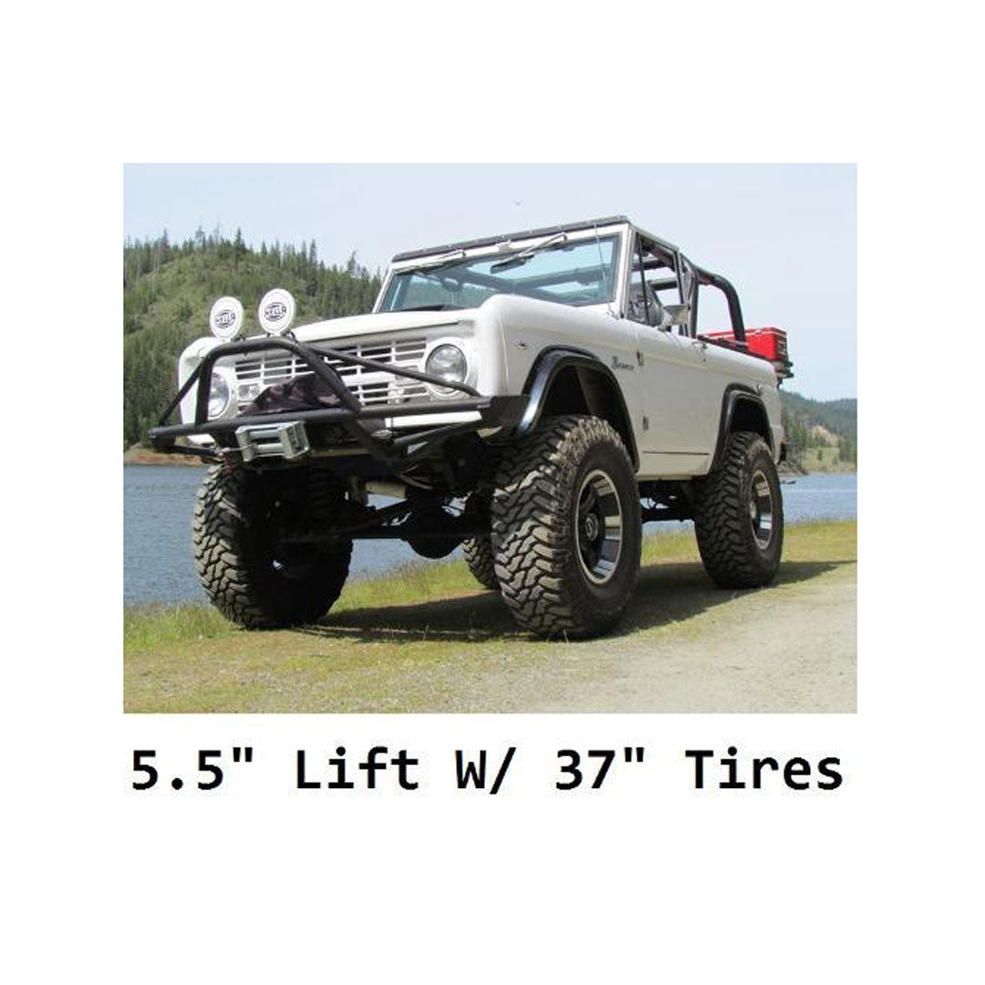 5.5 inch Long Travel Suspension Lift Kit - Level 4