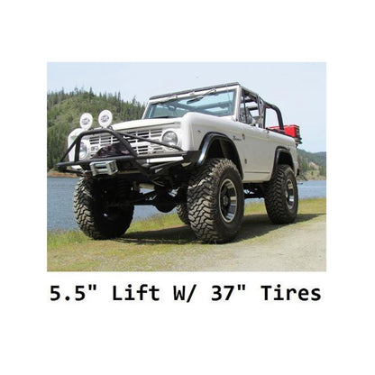 5.5 inch Long Travel Suspension Lift Kit - Level 4