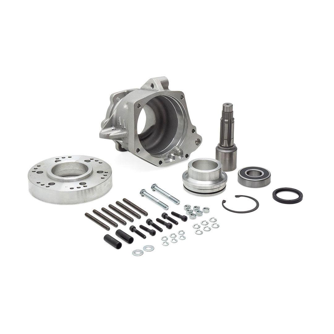 Dana 20 Transfer Case to AOD, AODE, 4R70W 4WD Automatic Transmission Adapter, 1966-77 Ford Bronco