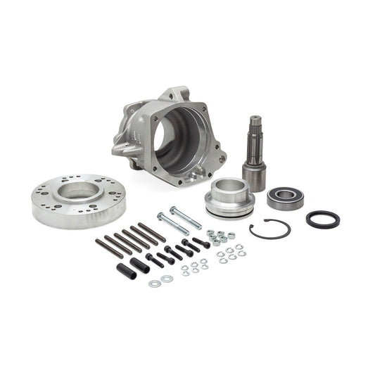 Dana 20 Transfer Case to AOD, AODE, 4R70W 4WD Automatic Transmission Adapter, 1966-77 Ford Bronco