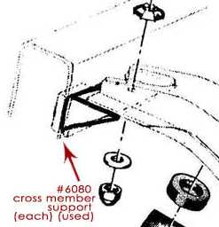 Crossmember Support, Factory, Used