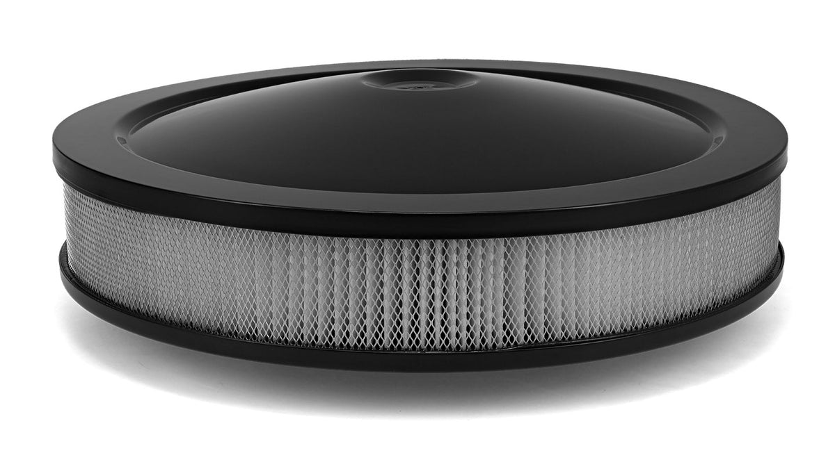 12" Black Air Cleaner for HEI Distributor, 1966-77 Ford Bronco