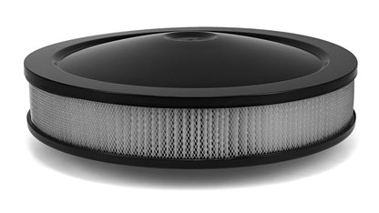 12" Black Air Cleaner for HEI Distributor, 1966-77 Ford Bronco