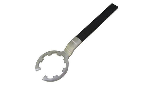 Steel lock ring tool for fuel sending units, side view