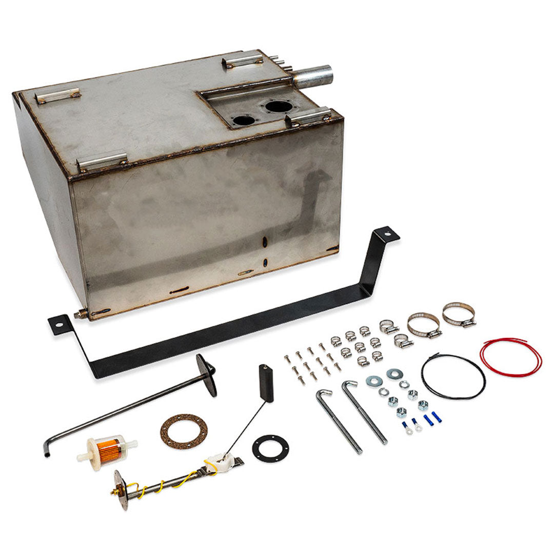Stainless 23 Gallon Fuel Tank Kit, 1966-77 Ford Bronco