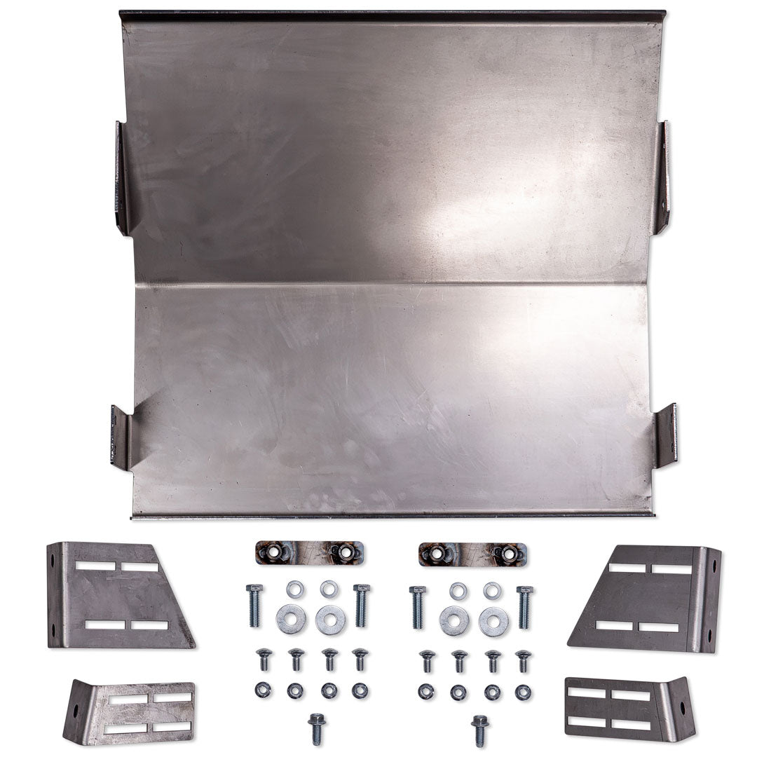 Adjustable 23 Gallon Fuel Tank Skid Plate, 1966-77 Ford Bronco