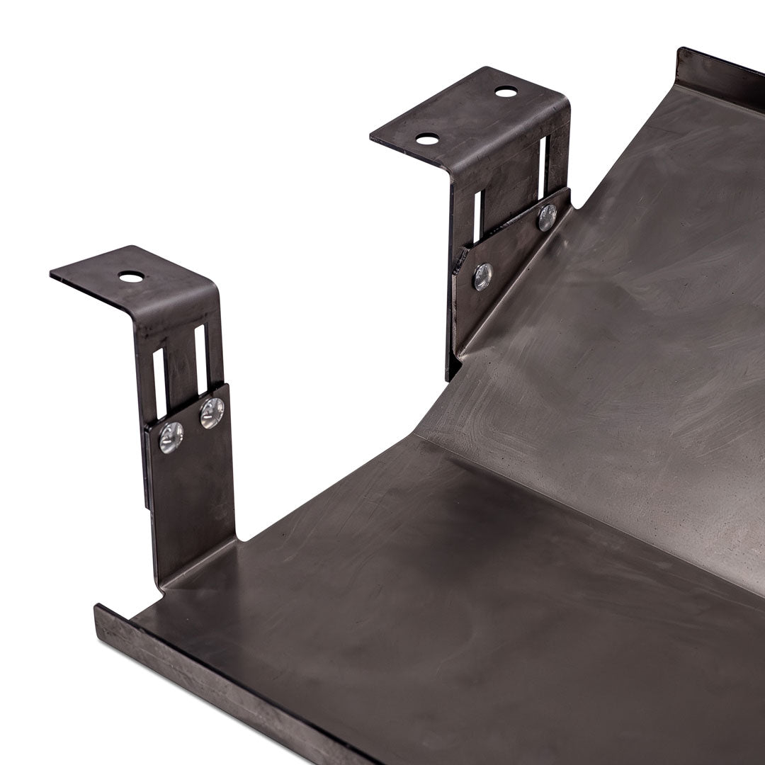 Adjustable 23 Gallon Fuel Tank Skid Plate, 1966-77 Ford Bronco