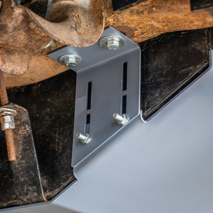 Adjustable 23 Gallon Fuel Tank Skid Plate, 1966-77 Ford Bronco