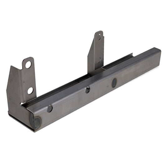 Steel mounting bracket for auxiliary fuel tank, side view