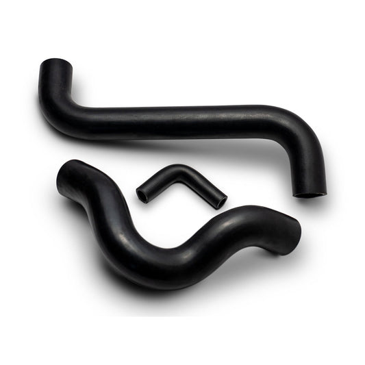 Black Rubber Radiator Hose Kit, 1966-77 Ford Bronco