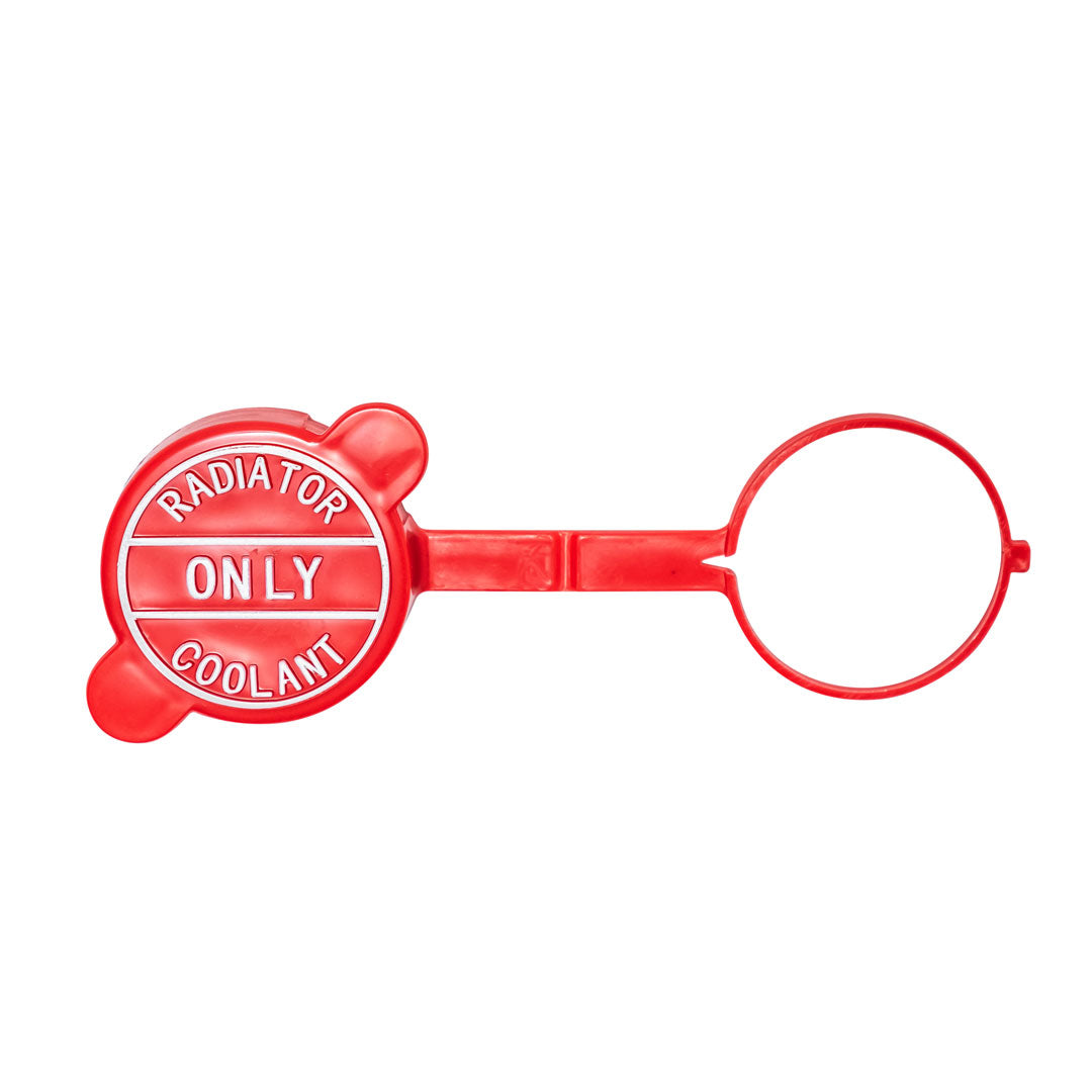 OE Overflow Bottle Cap, Red w/ Writing