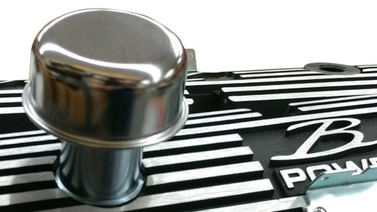 Valve Cover Breather Cap For Aluminum Bronco Script Valve Covers