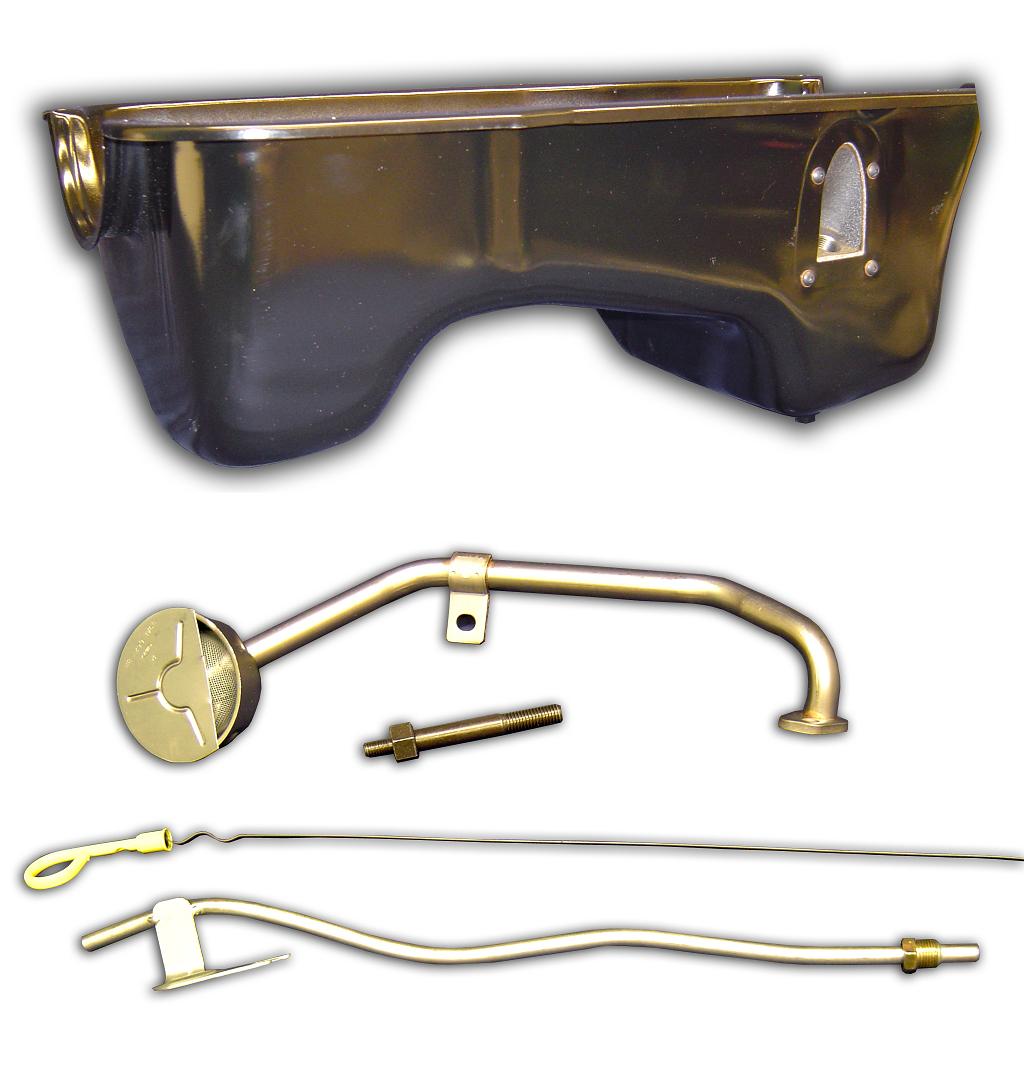 351W Oil Pan Kit - Dual Sump, Fits Stock or Lifted