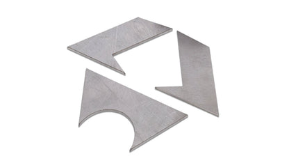 Hydraulic Bump Stop Mounting Can Gusset Set – 10 Gauge Steel