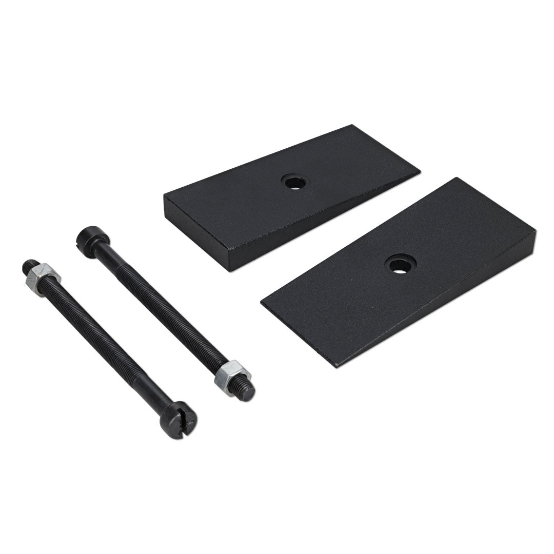 2.25" Wide Leaf Spring Shim Kit, 2°, 4°, or 6°, 1966-77 Ford Bronco