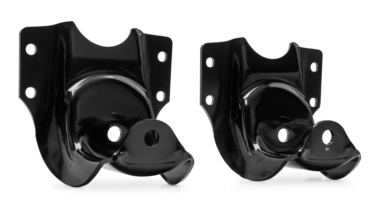 OE Style Leaf Spring Hanger Brackets, Rear Mount