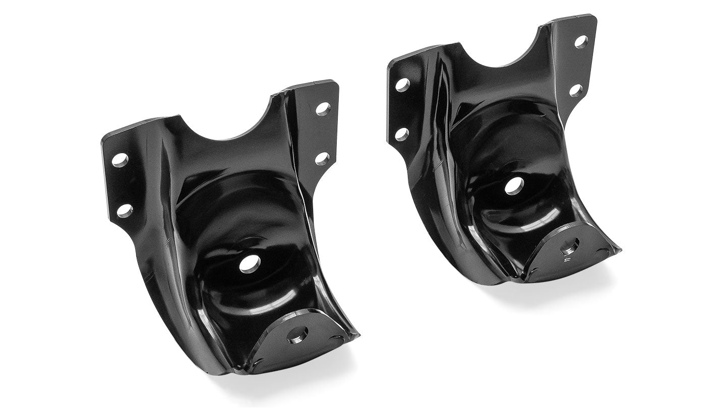 OE Style Leaf Spring Hanger Brackets, Rear Mount