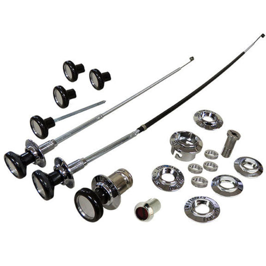 Dash Control Knob & Bezel Kit - 68-73