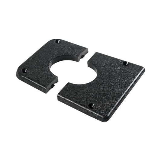 Black OE-style steering column bezel, close-up detail shot