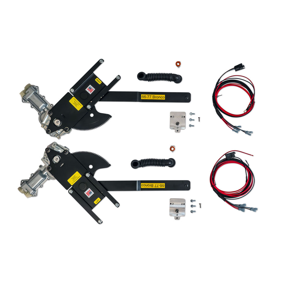 Nu-Relics Powered Window Regulators, 1966-77 Ford Bronco