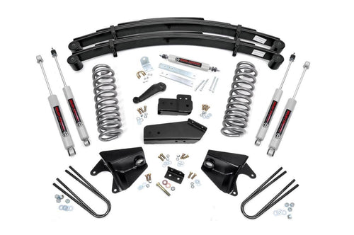 4 Inch Lift Kit - Rear Springs, 80-96 Bronco 4WD