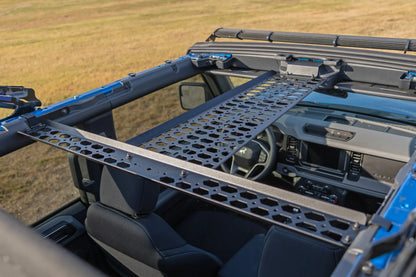 Overhead Molle Mounting Panel w/Dome Light,  2021+ Ford Bronco