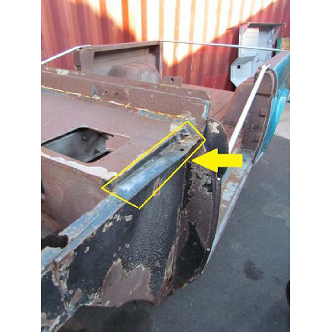 Upper Cowl Extension Panel, Driver Side