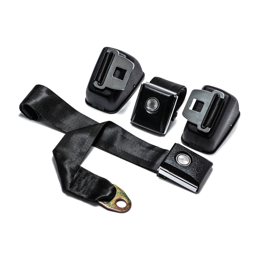 Seat Belt Kit with Hardware - OE Style Retractable