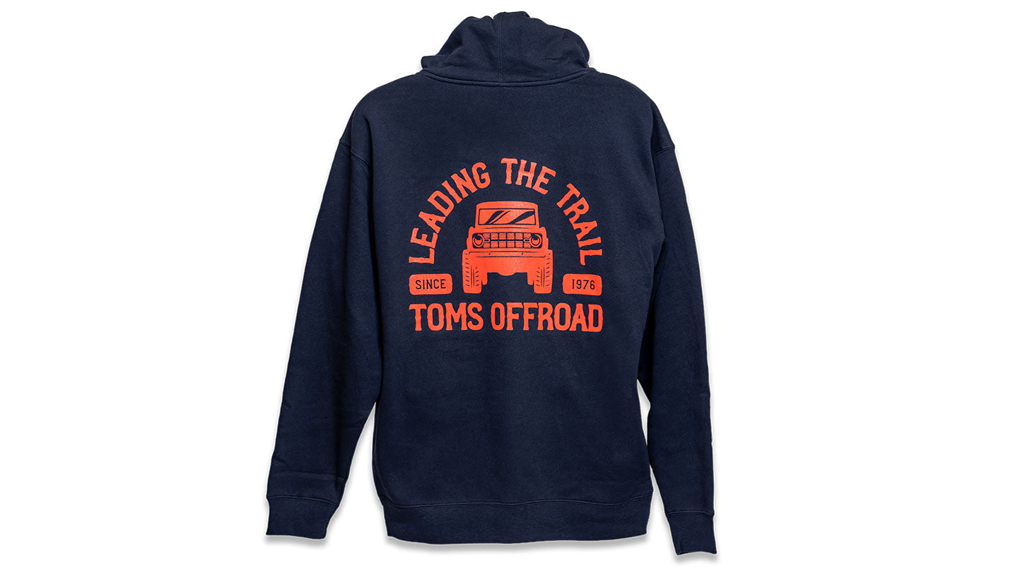TOMS OFFROAD Hoodie, Leading the Trail Since 76