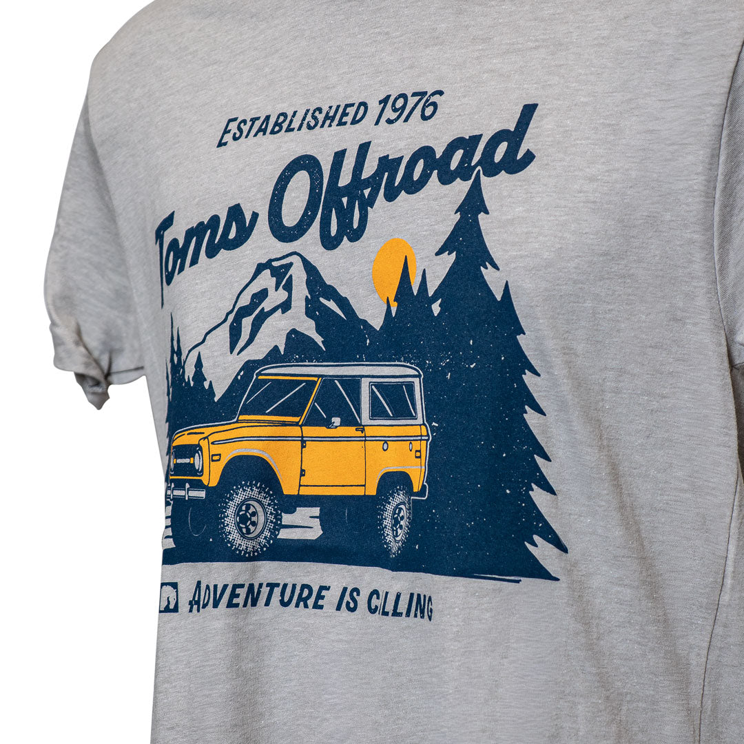 TOMS OFFROAD T-Shirt, Adventure is Calling