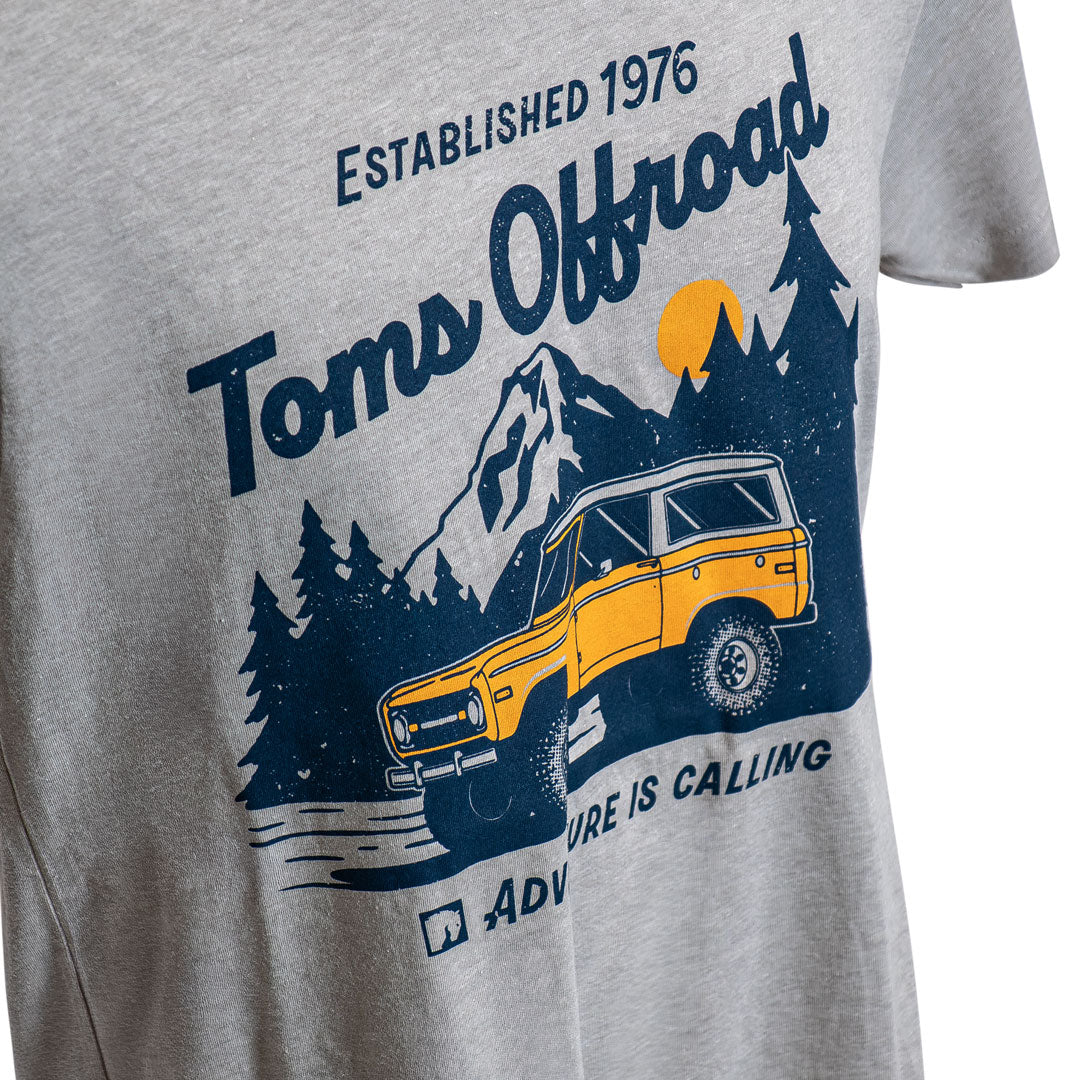 TOMS OFFROAD T-Shirt, Adventure is Calling