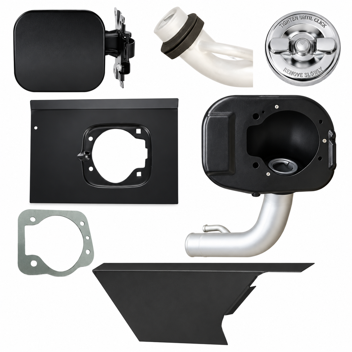 1977-Style Fuel Door Conversion Kit for 1966-76 Ford Bronco