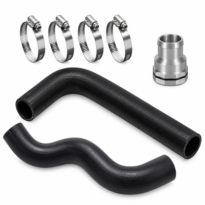 Coyote Swap Rubber Radiator Hose Kit, 1966-77 Ford Bronco