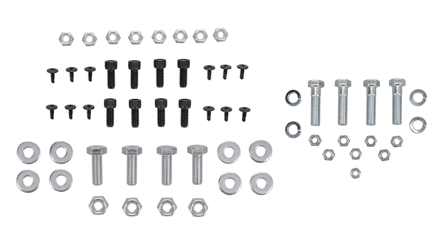 5th Gen Front & Rear Seat Brackets, 1987-96 Ford Bronco