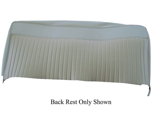 Parchment Front Bench Seat Vinyl Upholstery, 66-77 Ford Bronco